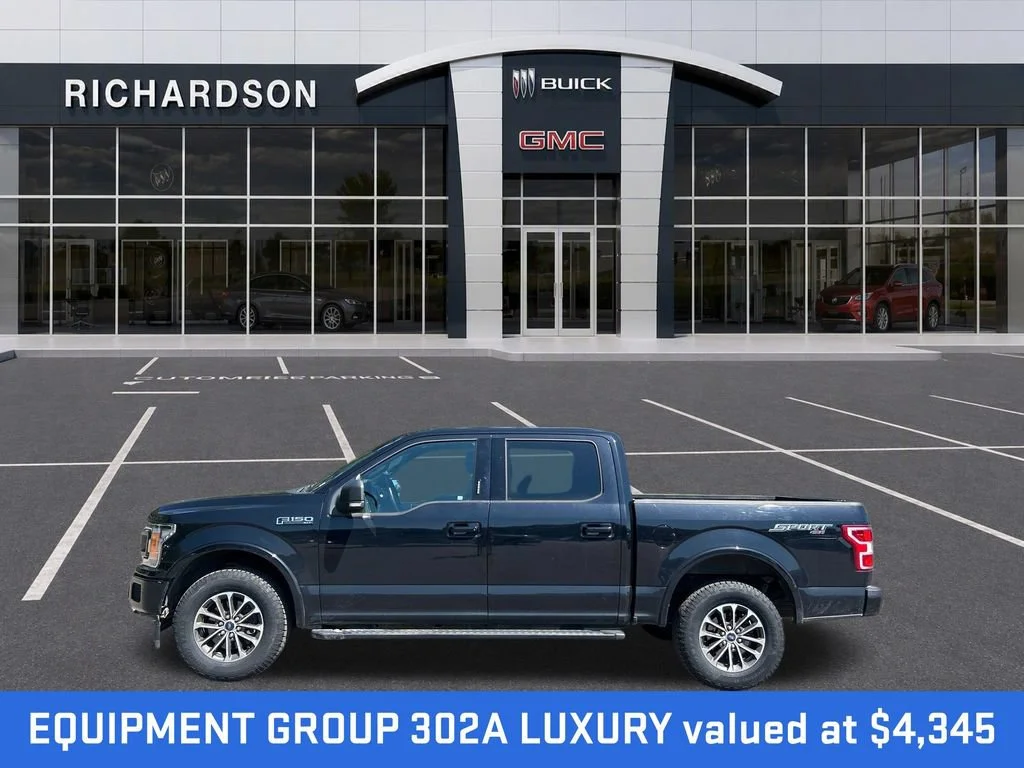 Used 2019 Black Ford XLT image 2