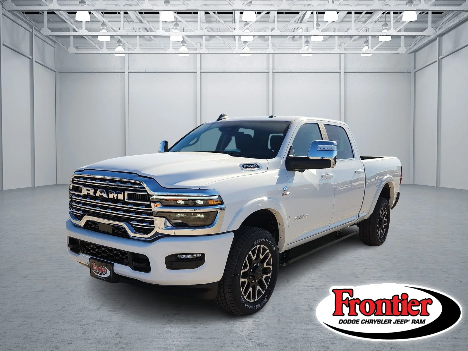 New 2026 Bright White Clear-Coat  Paint Ram LIMITED LONGHORN CREW CAB 4X4 6