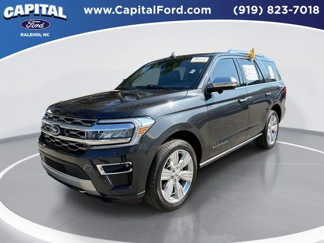 Used 2023 Gray Ford Platinum image 1
