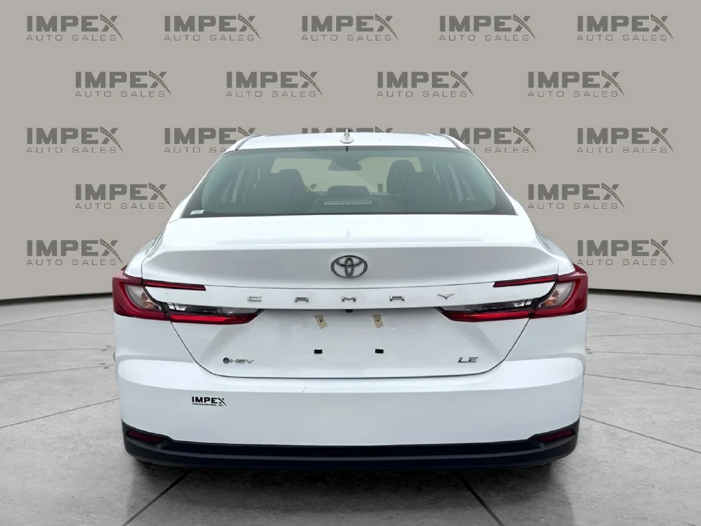Used 2025 White Toyota LE image 4