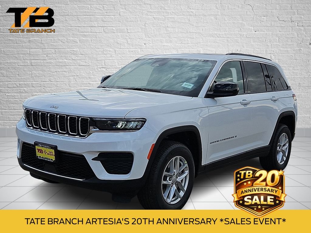 New 2026 Bright White Clearcoat Jeep Laredo X image 1