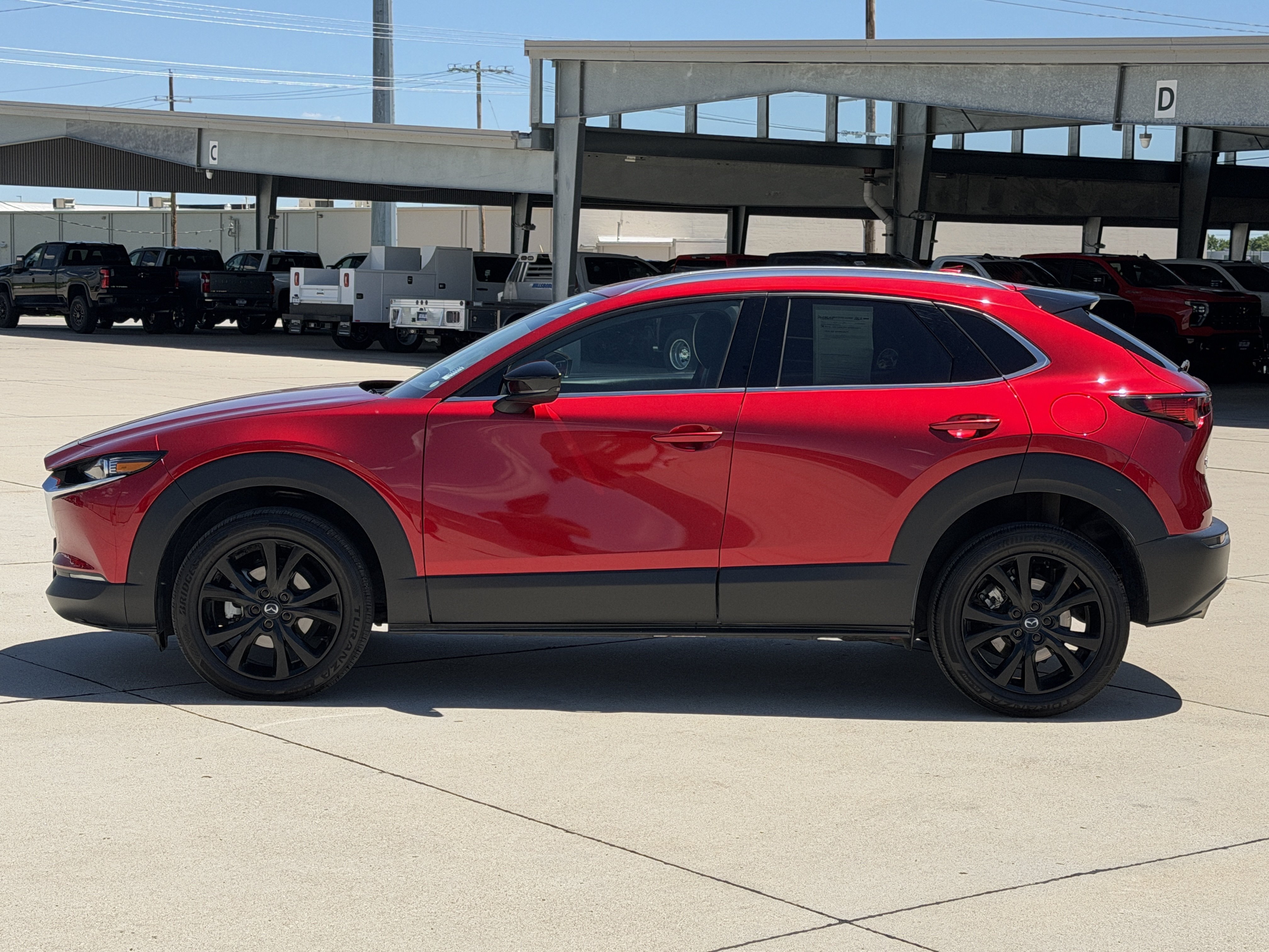 Used 2023 Soul Red Crystal Metallic Mazda 2.5 Turbo Premium Package image 8