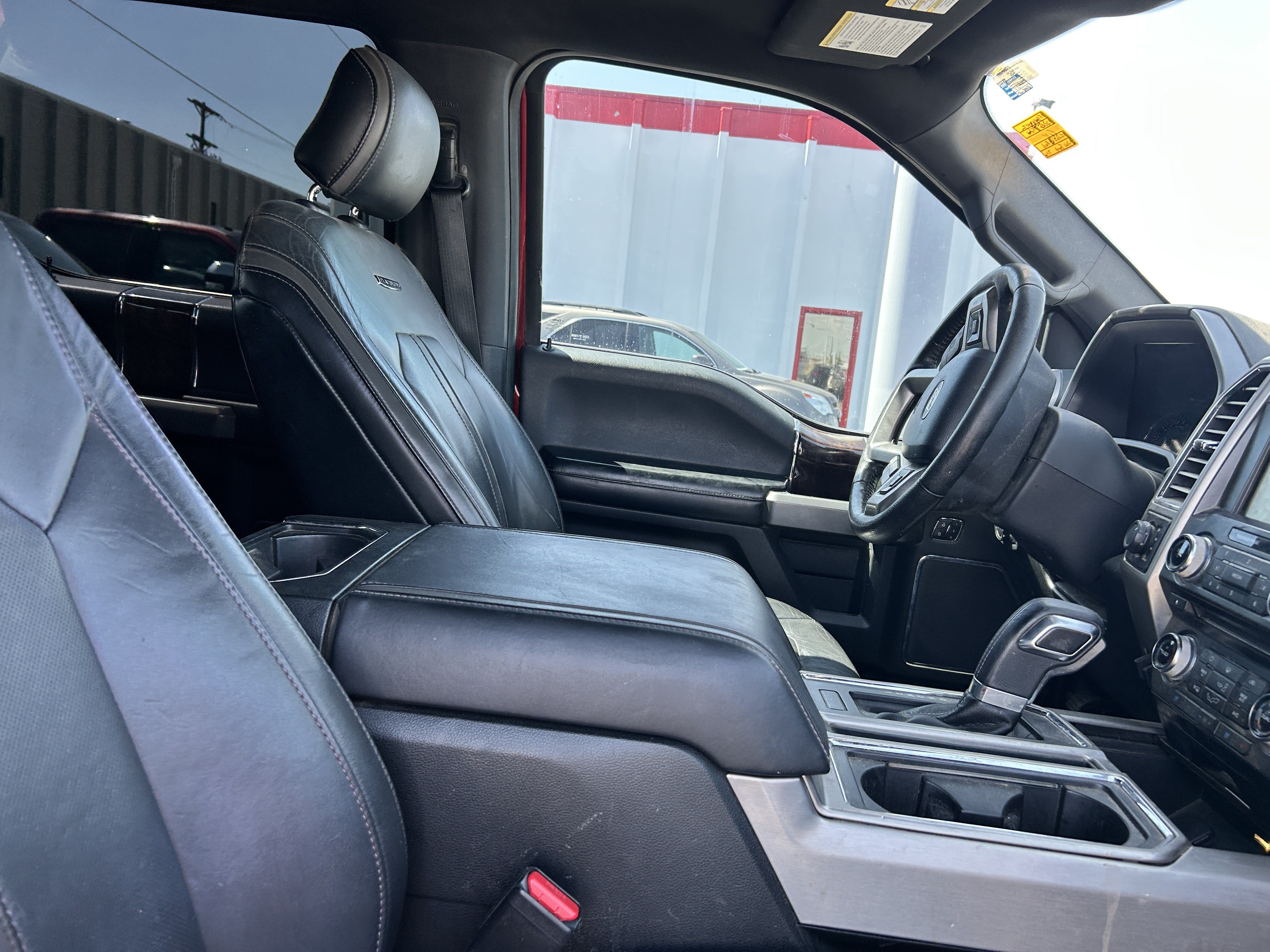 Used 2015 Red Ford Platinum image 12