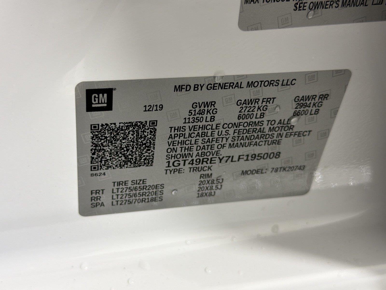 Used 2020 SUMMIT WHITE GMC Denali image 34