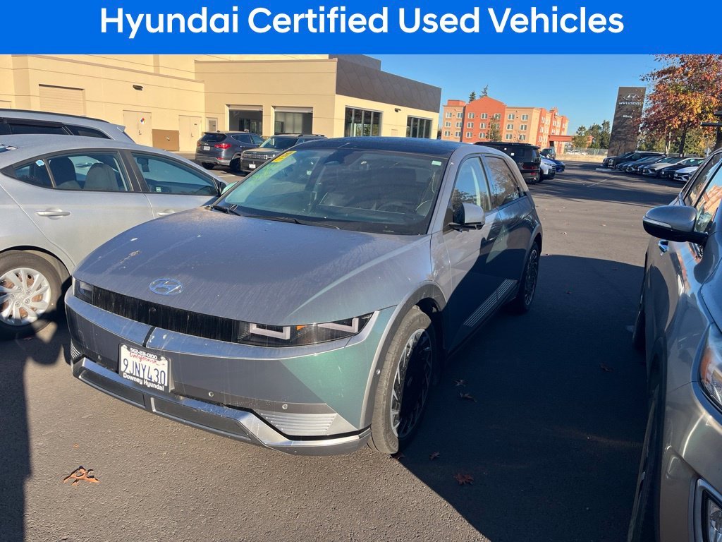 Certified Used 2023 Green Hyundai Limited image 2
