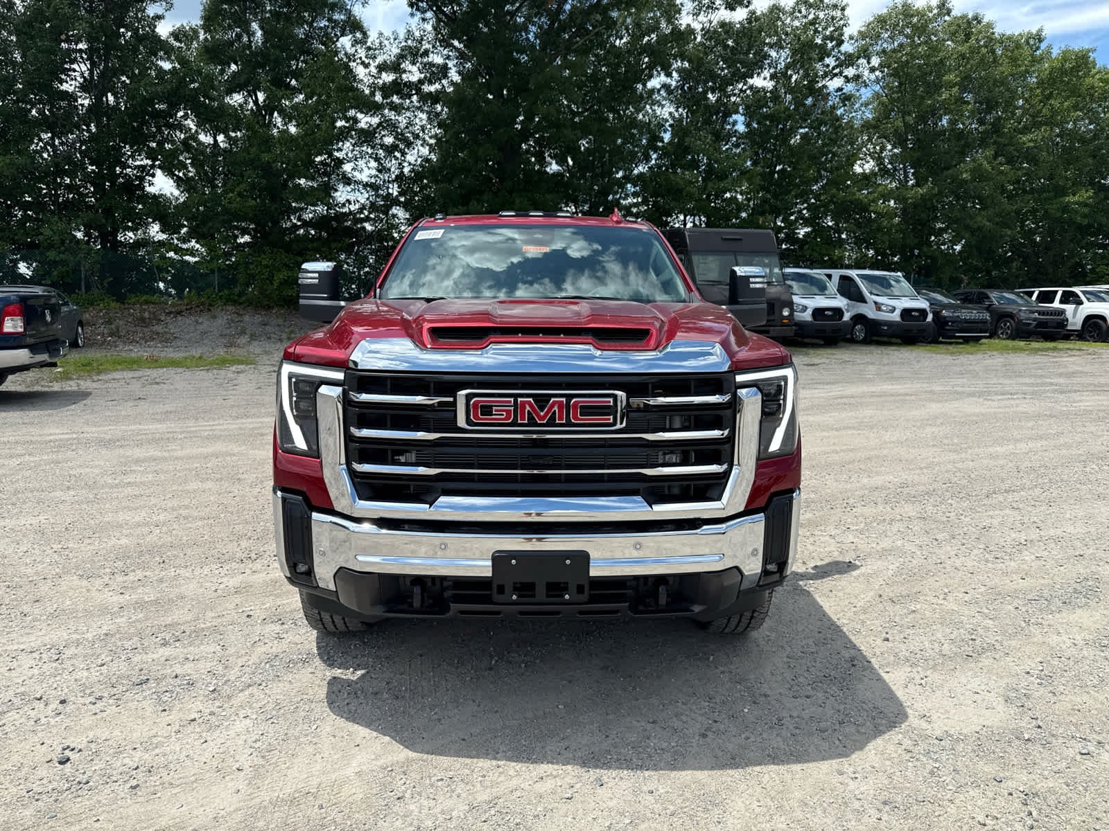 New 2026 Volcanic Red Tintcoat GMC SLT image 8