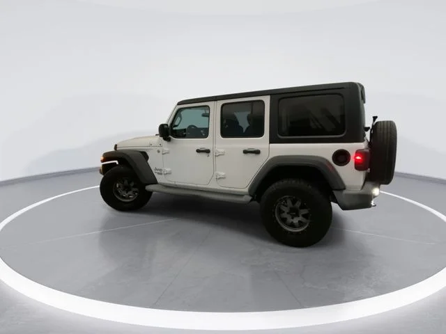 Used 2020 White Jeep Unlimited Sport S image 7