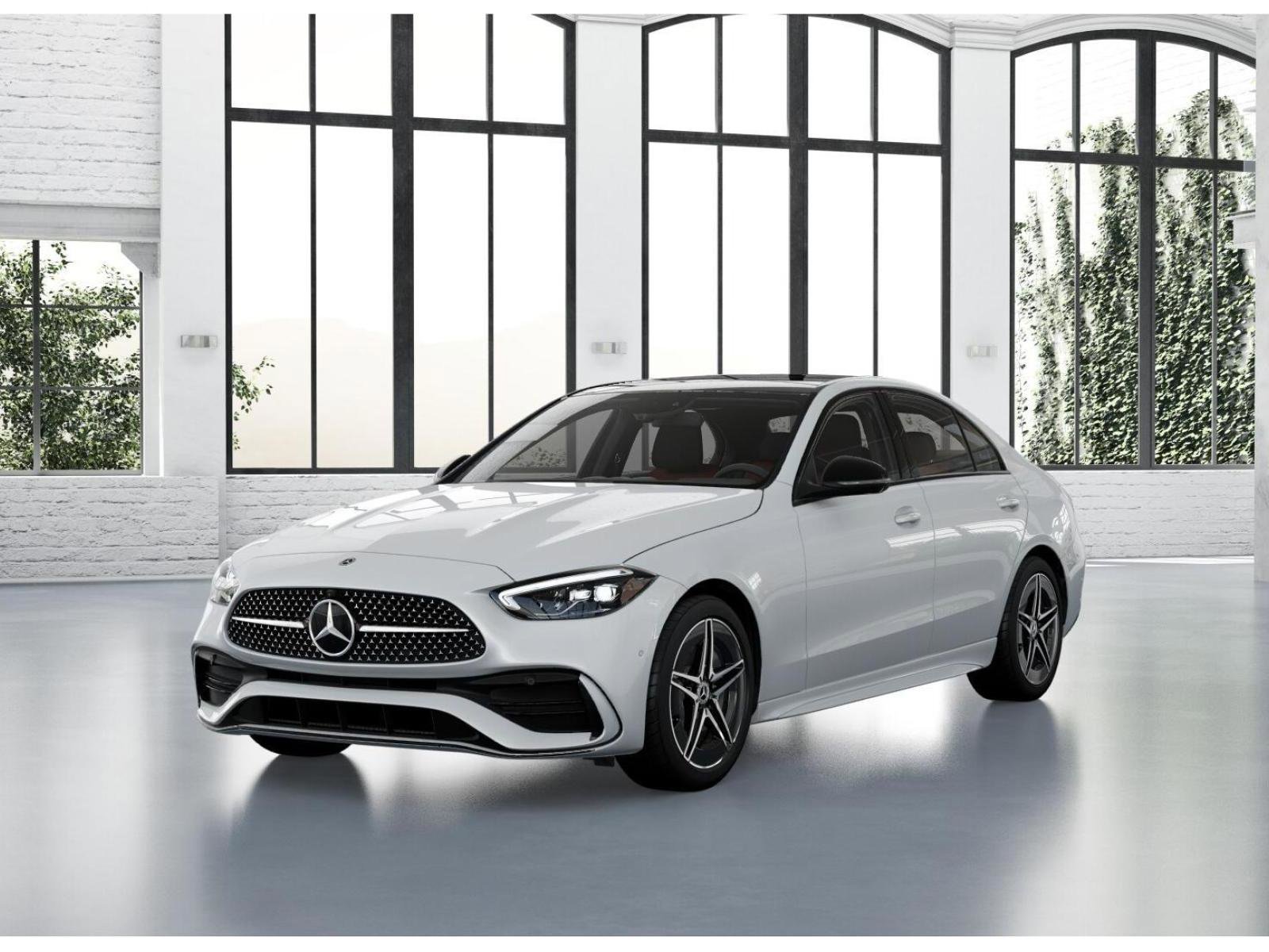 New 2026 MANUFAKTUR Moonlight White Metallic Mercedes-Benz C 300 image 40