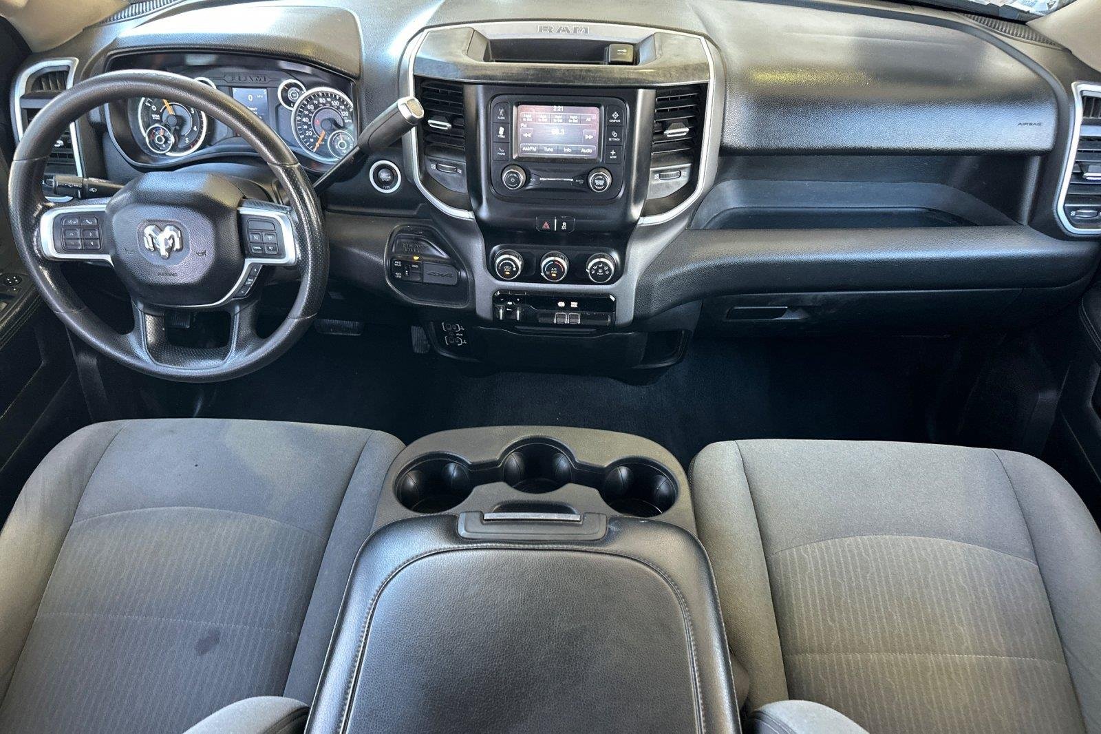 Used 2019 Bright White Clearcoat Ram Big Horn image 13