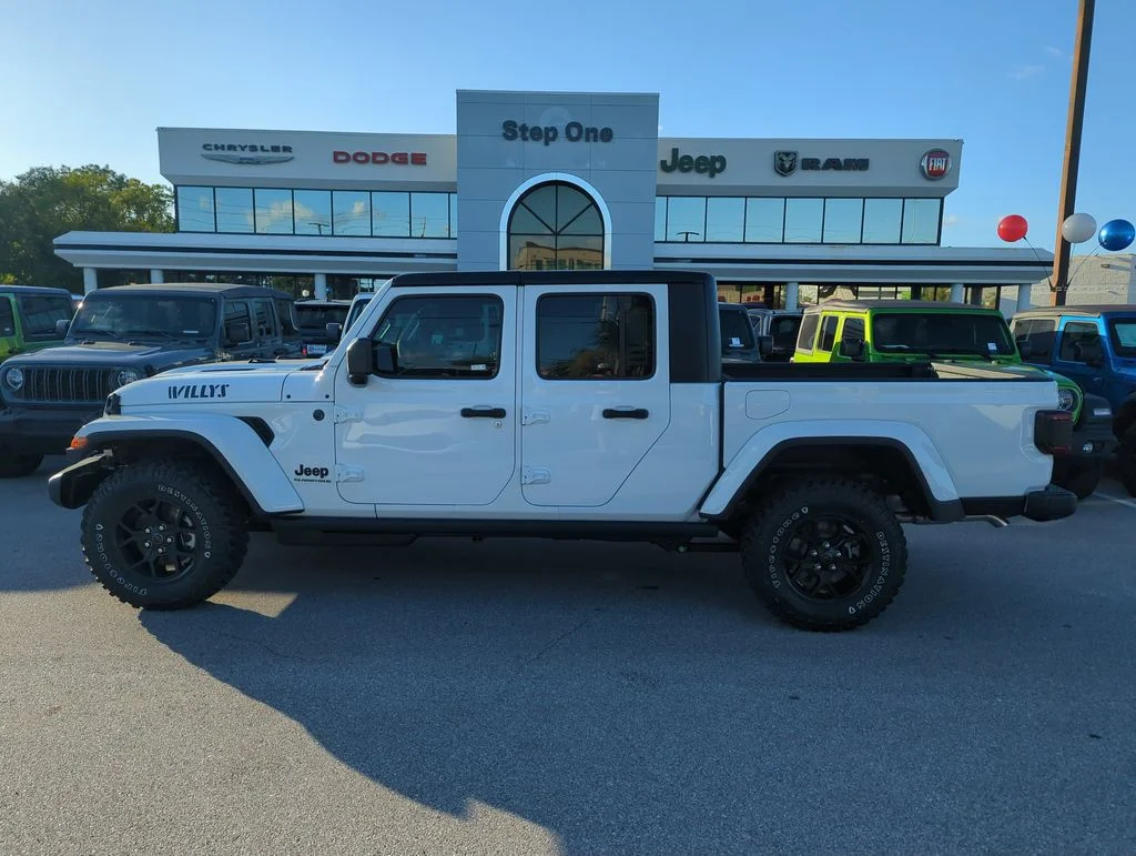 New 2026 Bright White Clear-Coat Exterior Paint Jeep Willys image 4