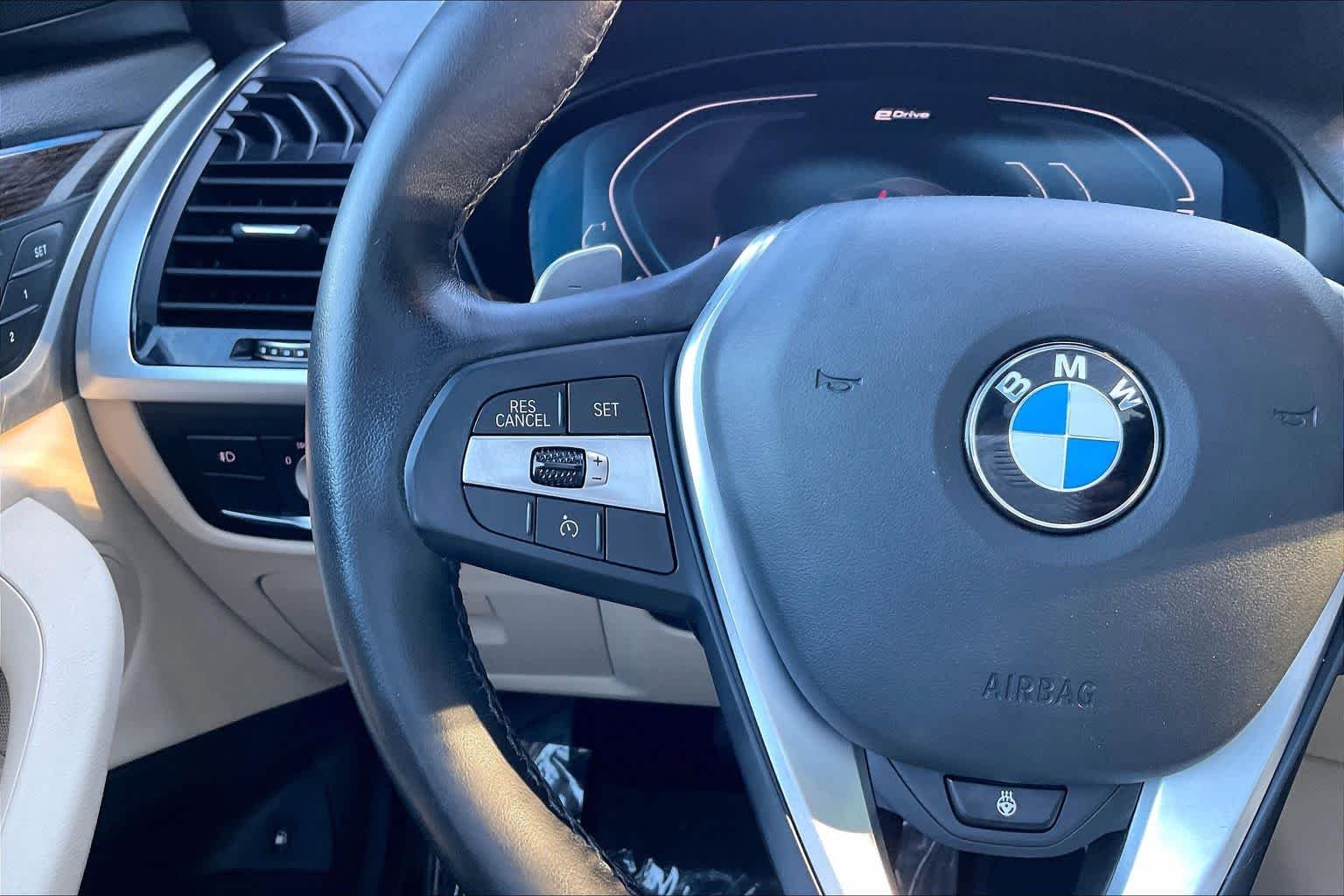 Used 2021 Mineral White Metallic BMW xDrive30e image 23