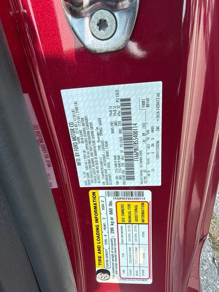 Used 2025 Red Ford GT Premium image 19