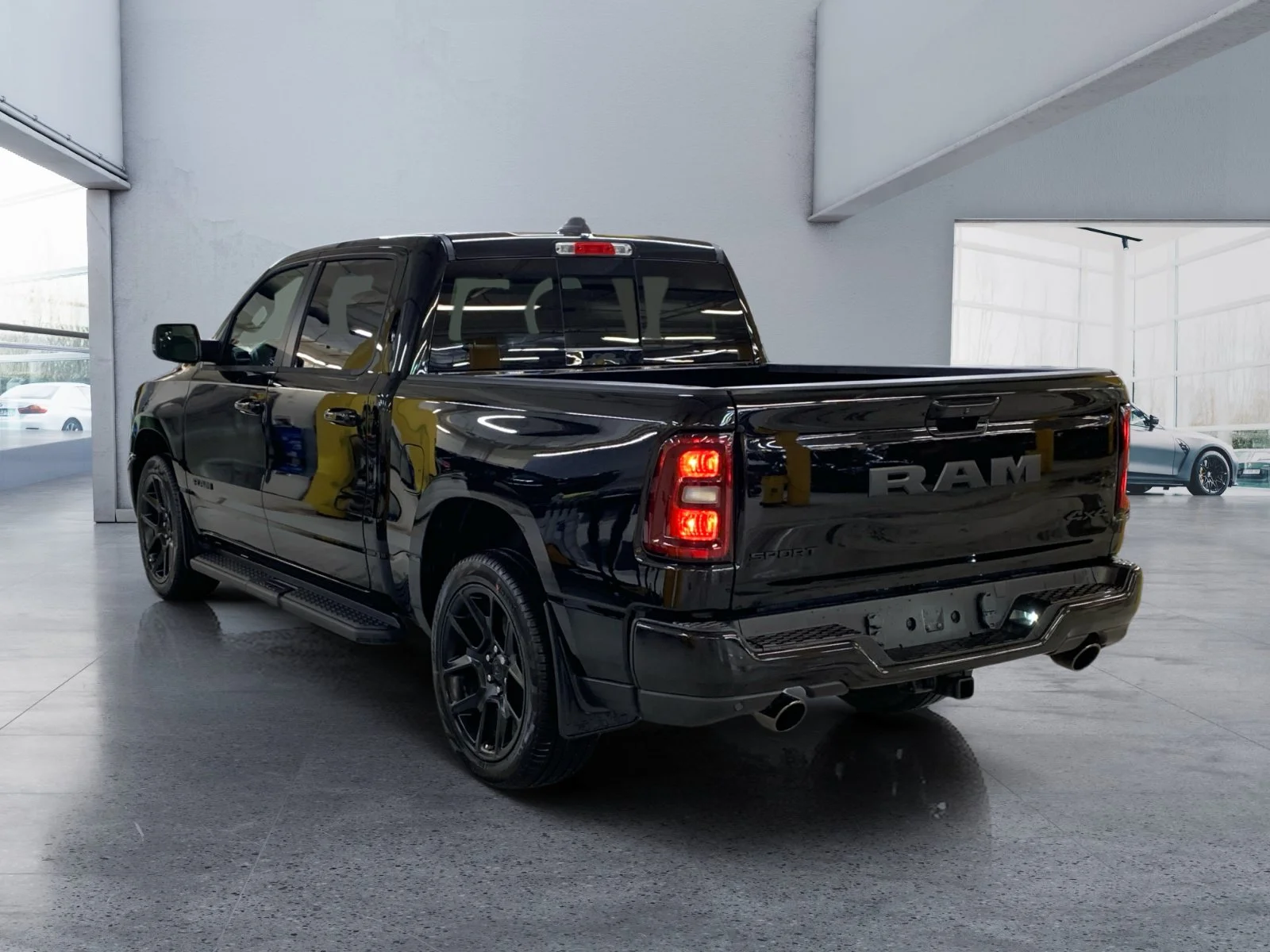 New 2026 Diamond Black Crystal Pearl Ram Sport image 3