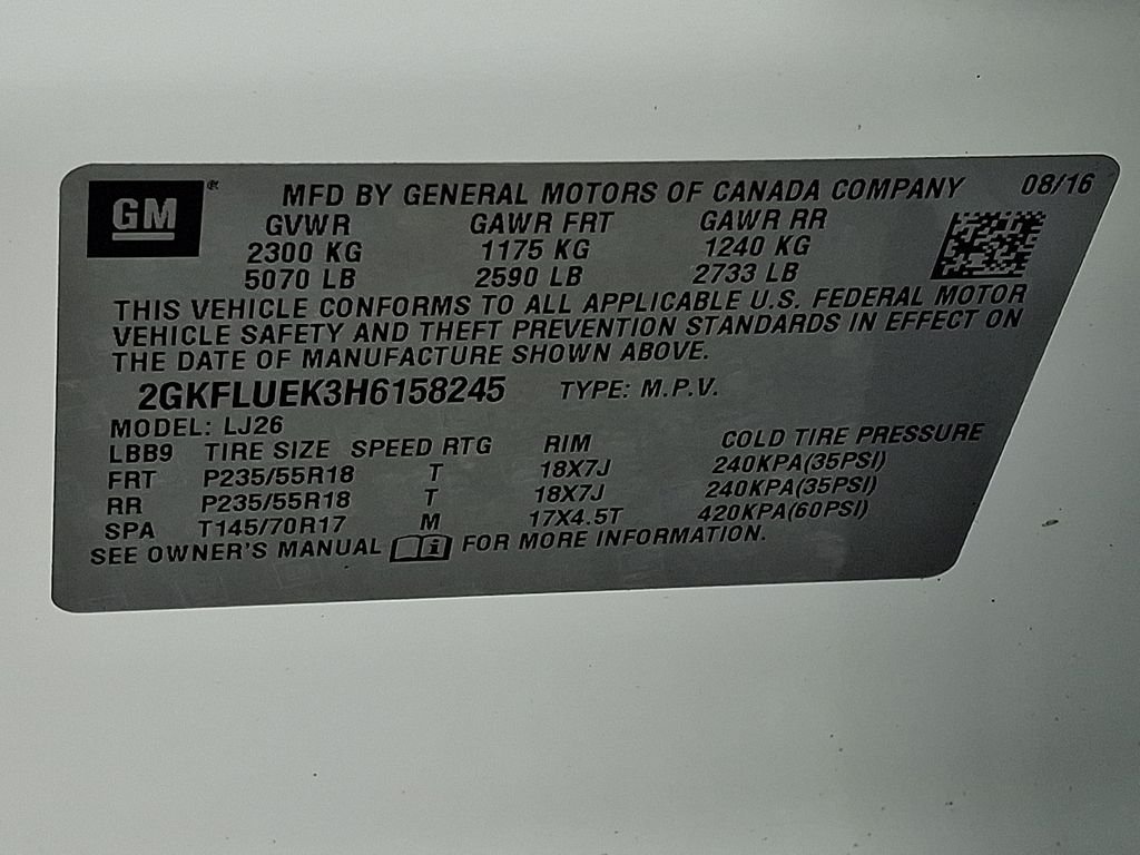 Used 2017 Summit White GMC SLT image 26