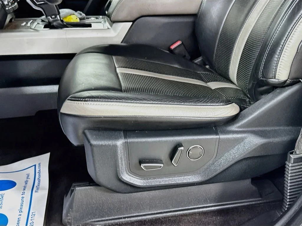 Used 2015 White Platinum Clearcoat Metallic Ford Lariat image 24