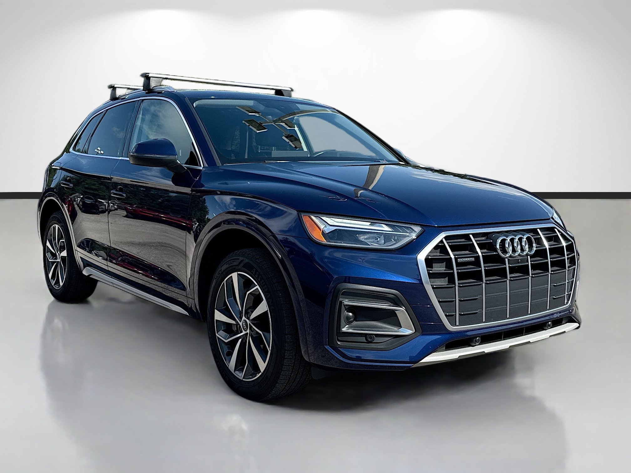 Used 2021 Navarra Blue Metallic Audi Premium Plus image 7