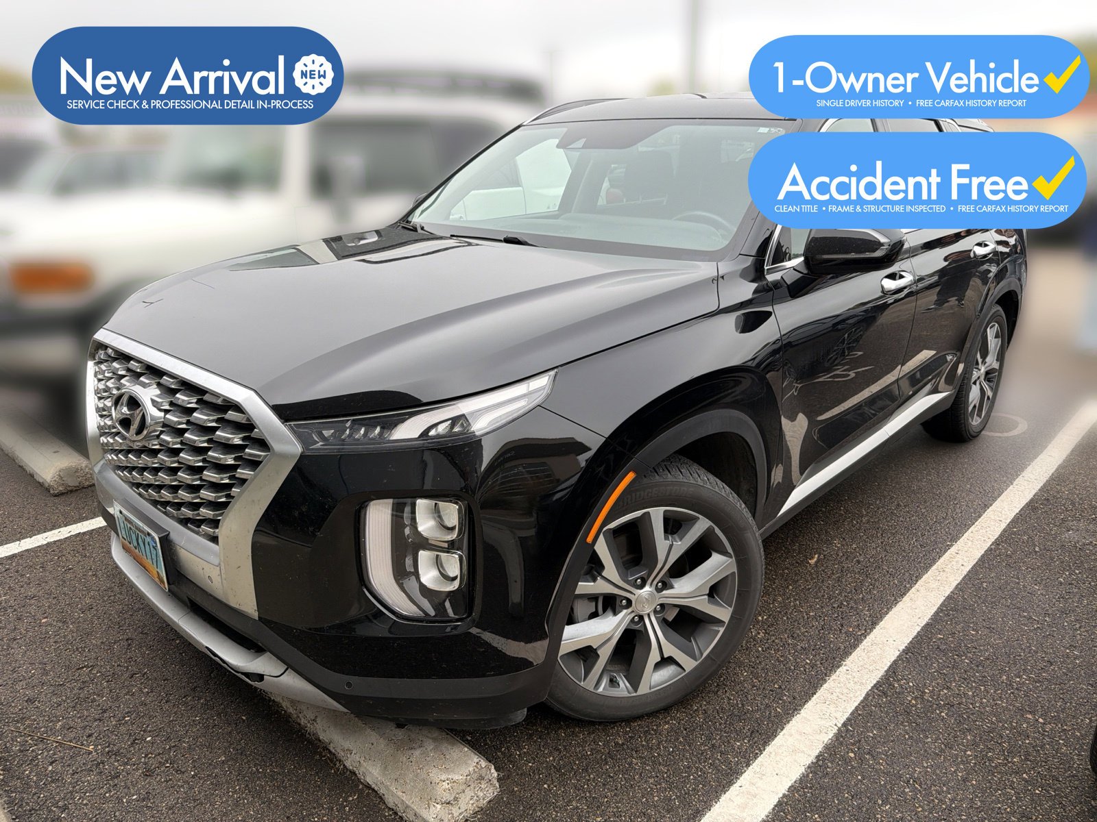Used 2020 Black Hyundai SEL image 1