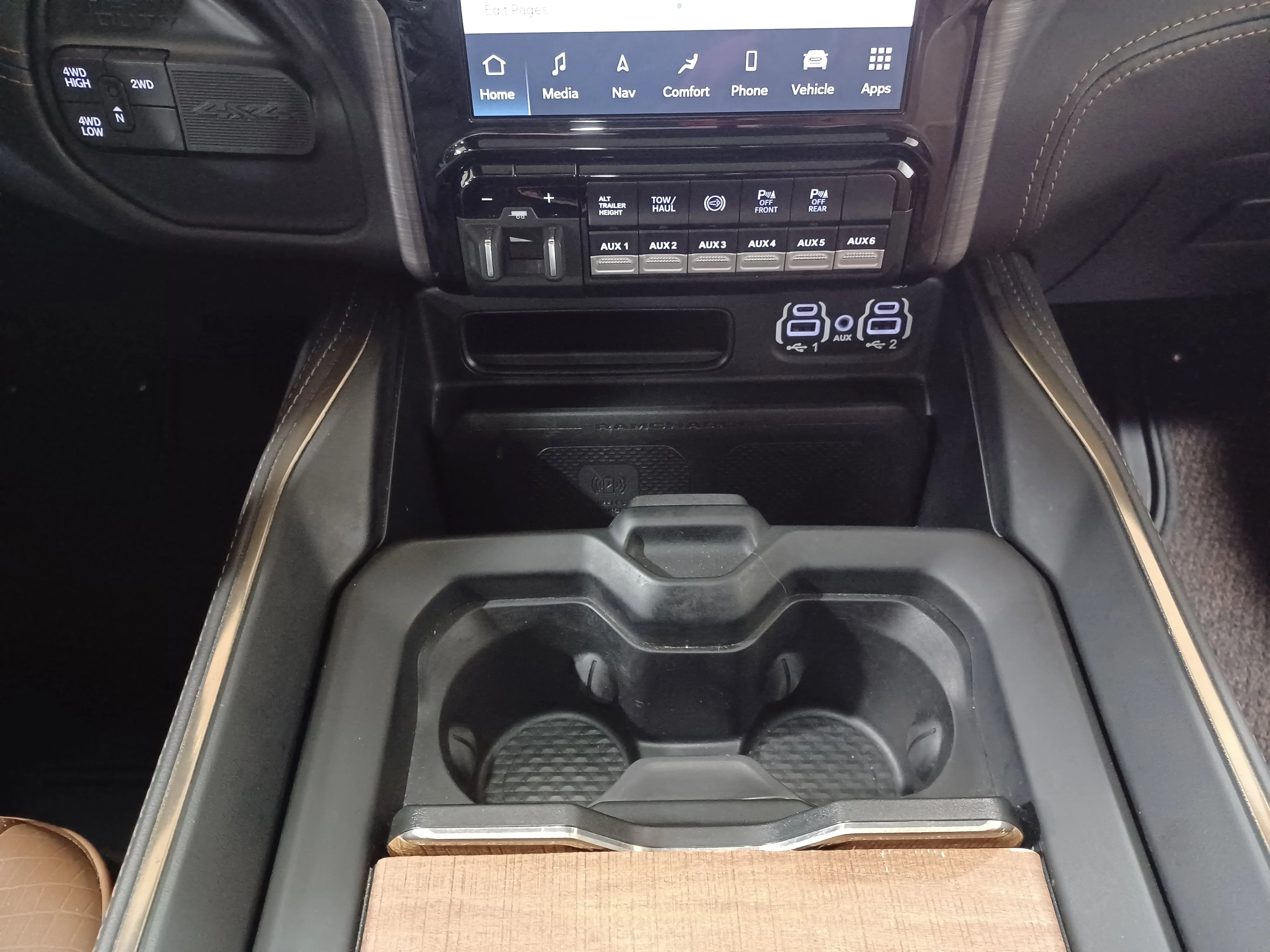 Certified Used 2024 Black Ram Limited Longhorn*6.7L Cummins | 35in Tires | Level | Nav | 360 Cam | Sunroof | Htd Whl | Pwr Boards image 18