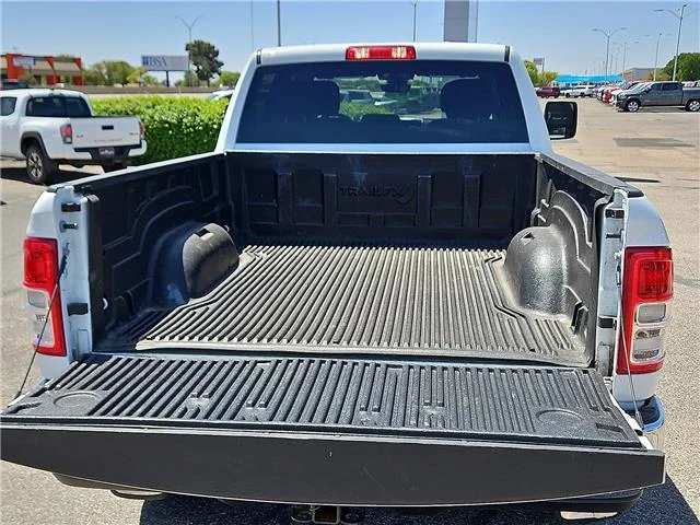 Used 2024 Bright White Clearcoat RAM Big Horn 4x4 Crew Cab 6.3 ft. box 149 in. WB image 8