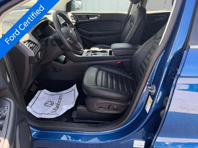 Certified Used 2024 Blue Ford SEL image 10