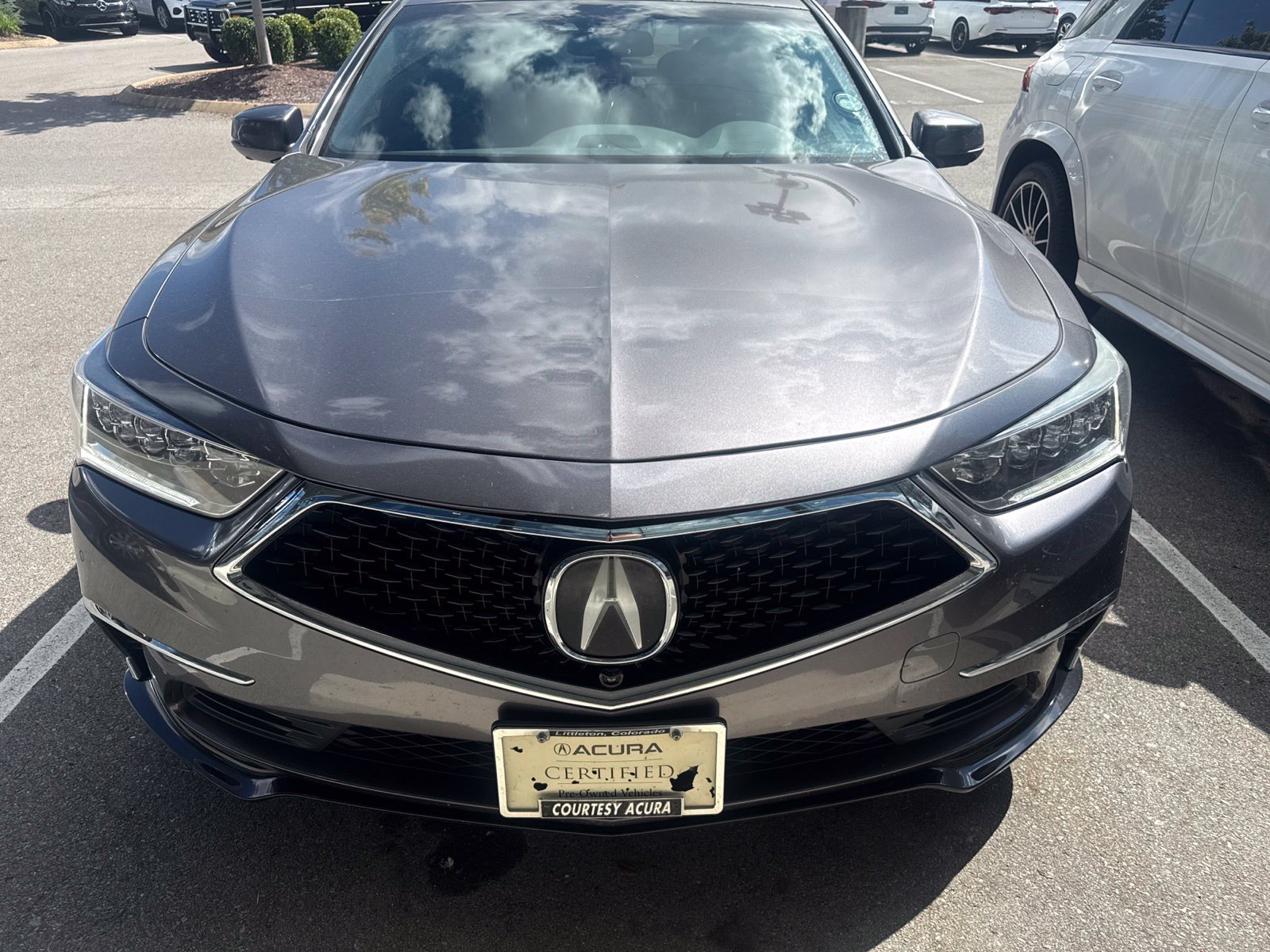 Used 2018 Modern Steel Metallic Acura Base image 7