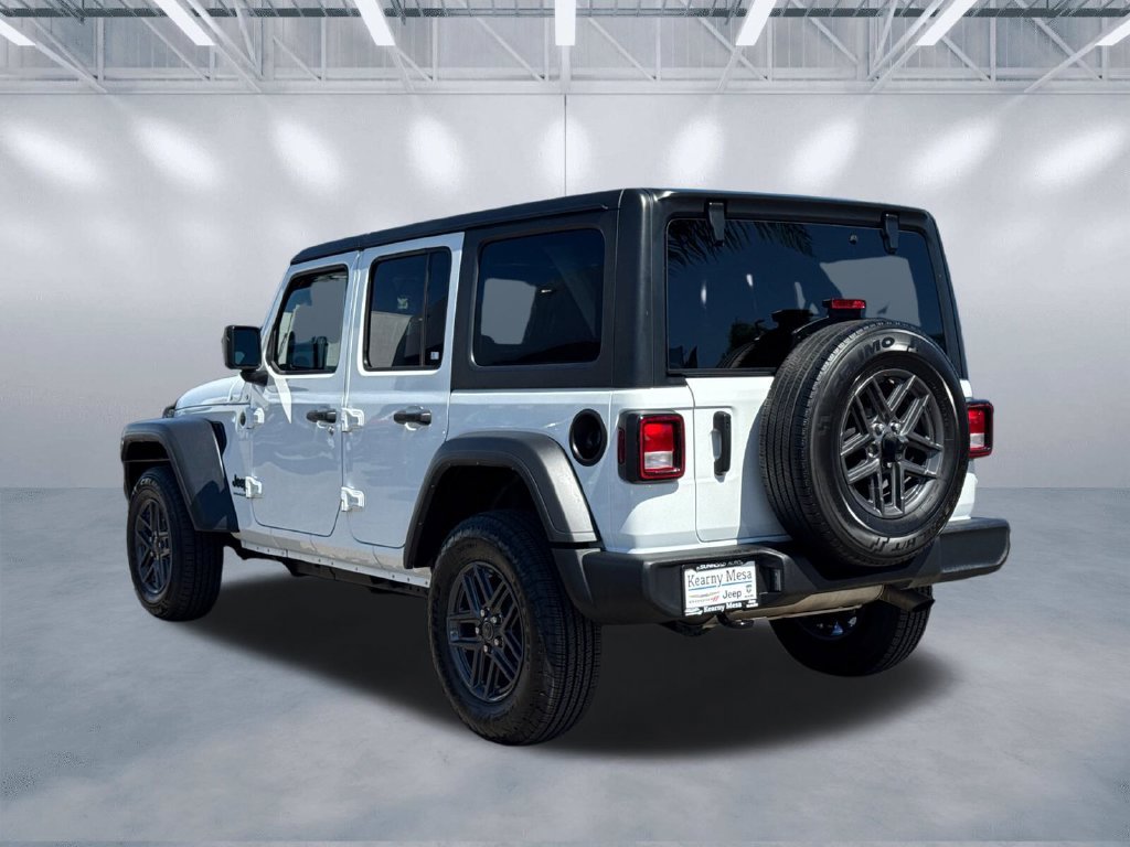 Certified Used 2025 White Jeep Sport S image 4