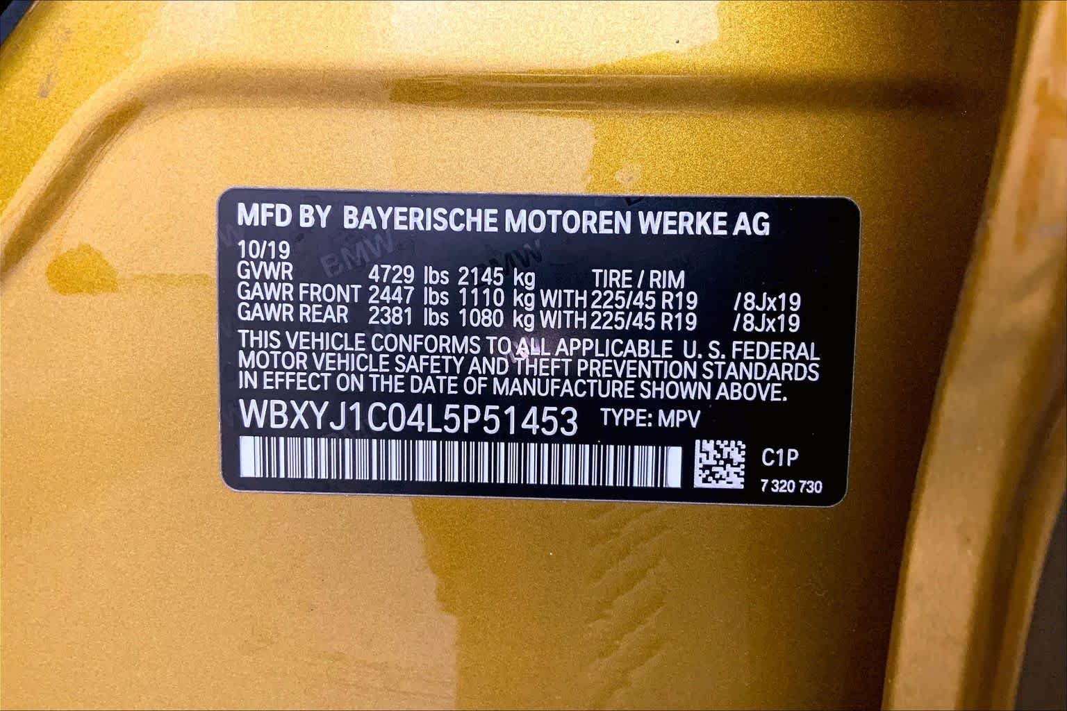 Used 2020 Galvanic Gold Metallic BMW xDrive28i image 36