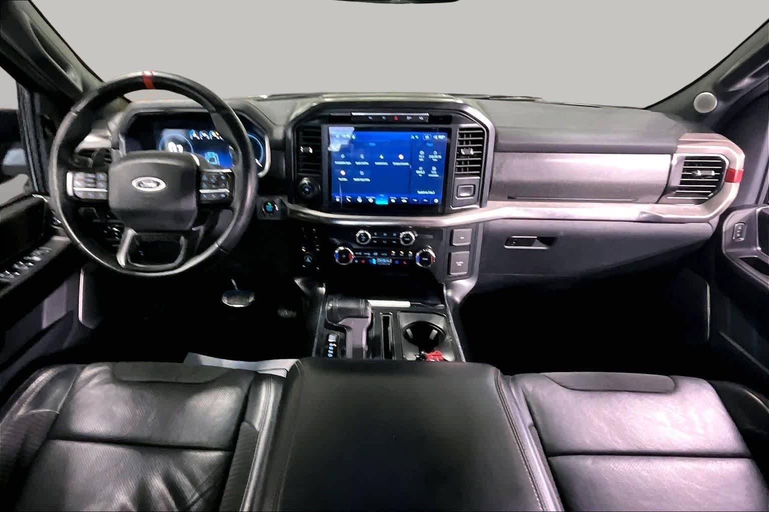 Used 2022 Antimatter Blue Metallic Ford Raptor image 16