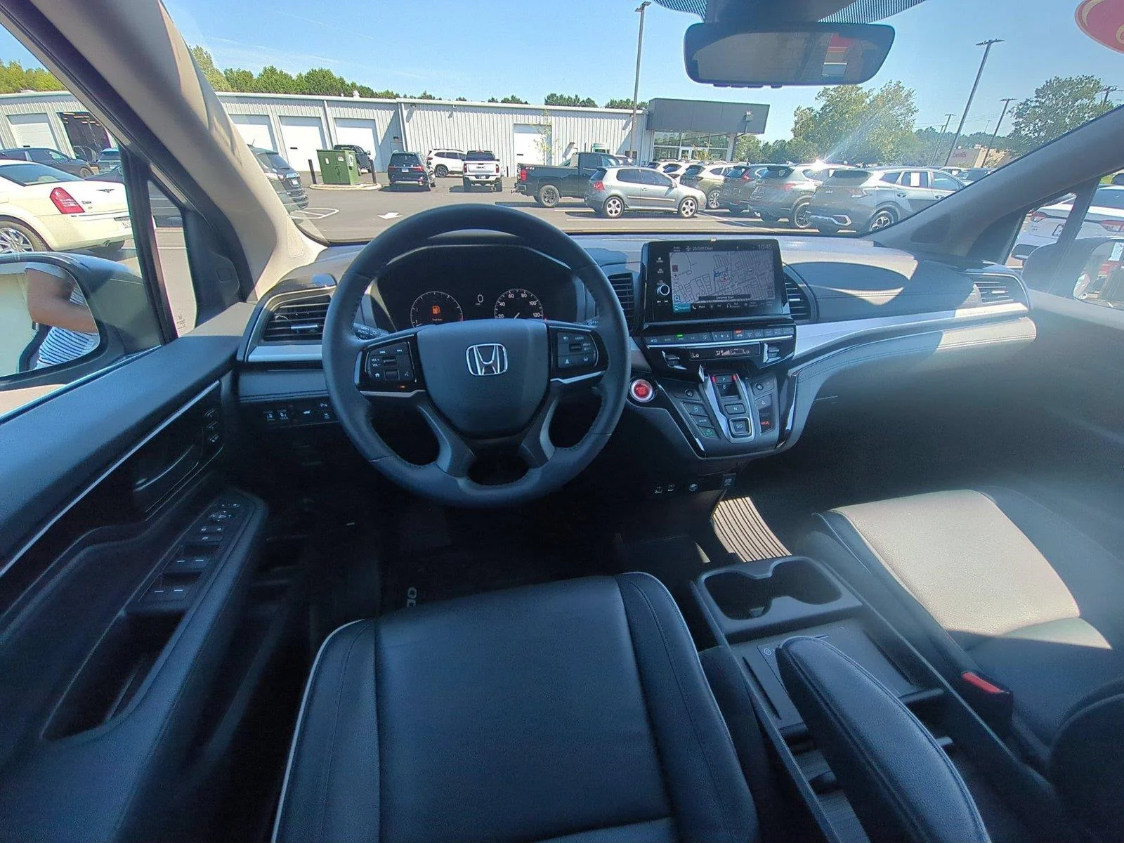 Used 2025 Solar Silver Metallic Honda Touring image 35