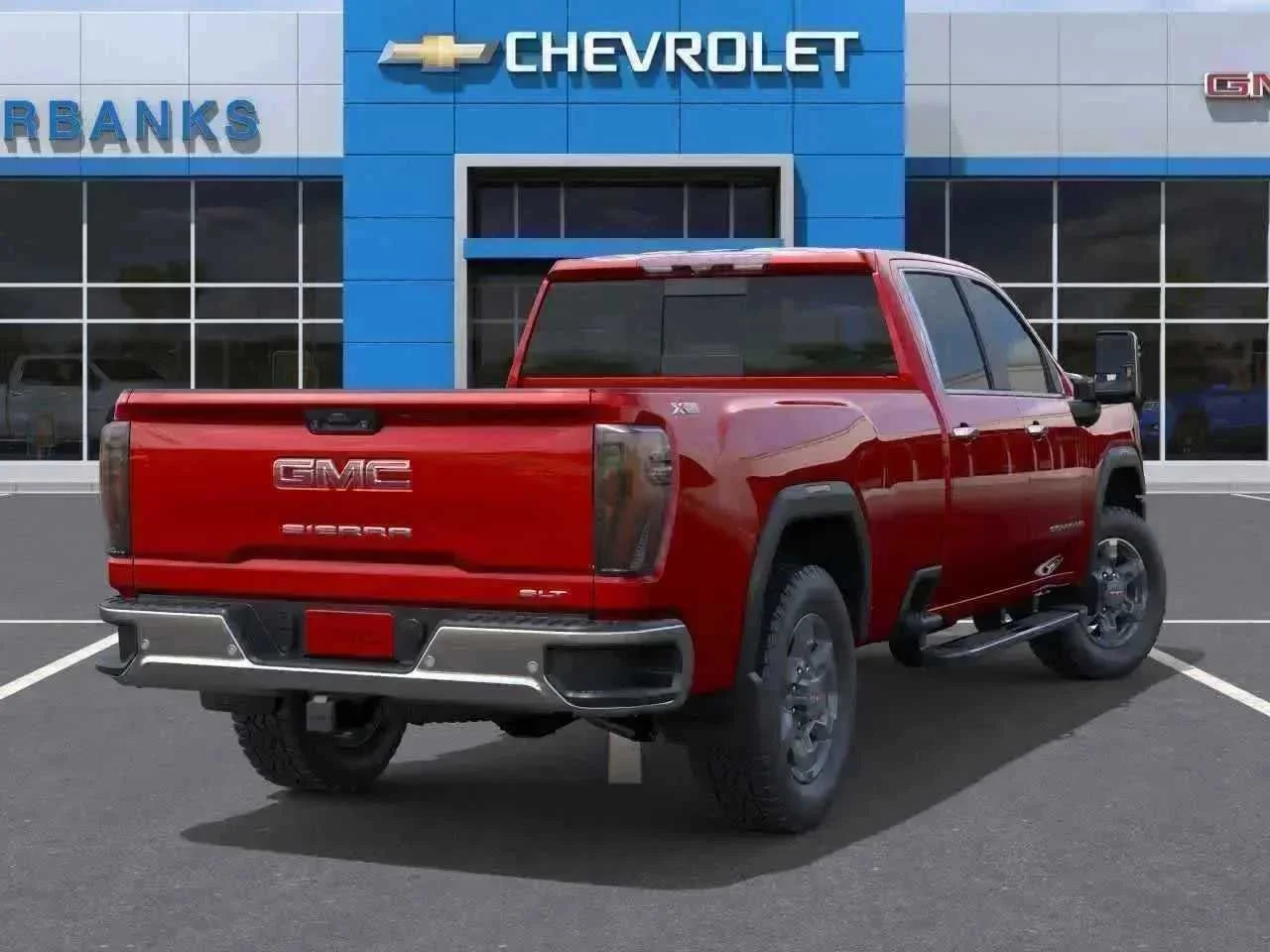 New 2026 Volcanic Red Tintcoat GMC SLT image 4