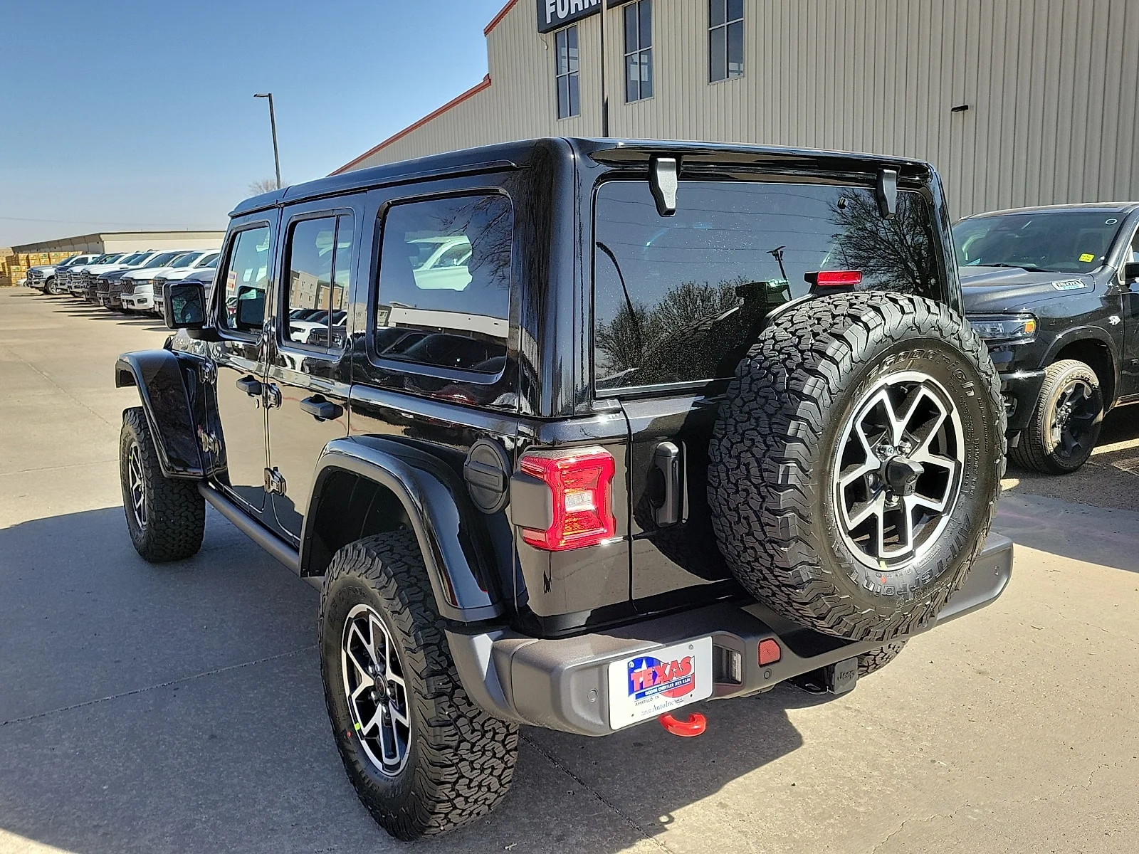 New 2026 Black Jeep 4-DOOR RUBICON image 3