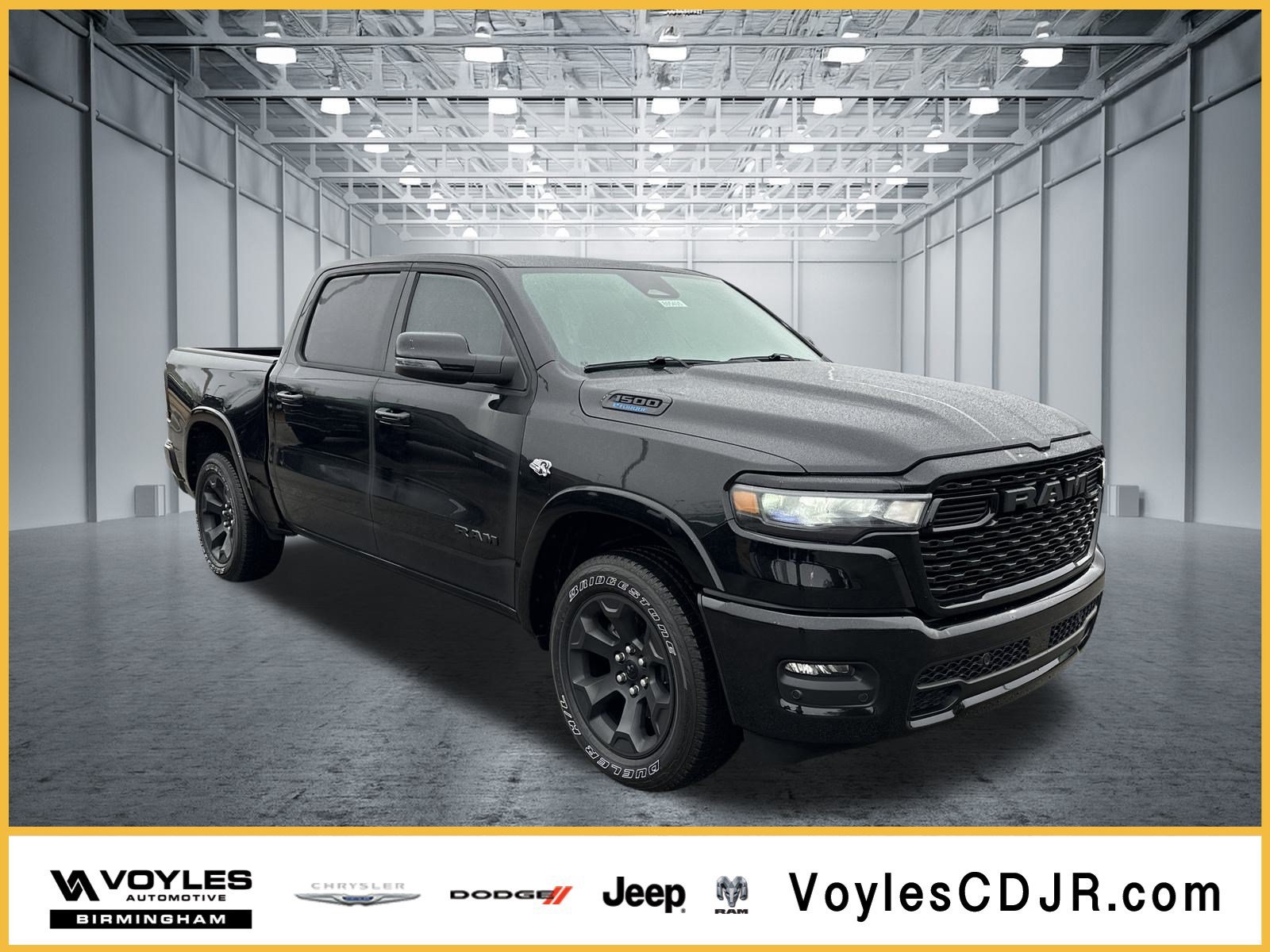 New 2026 Diamond Black Crystal Pearlcoat RAM Big Horn/Lone Star image 1