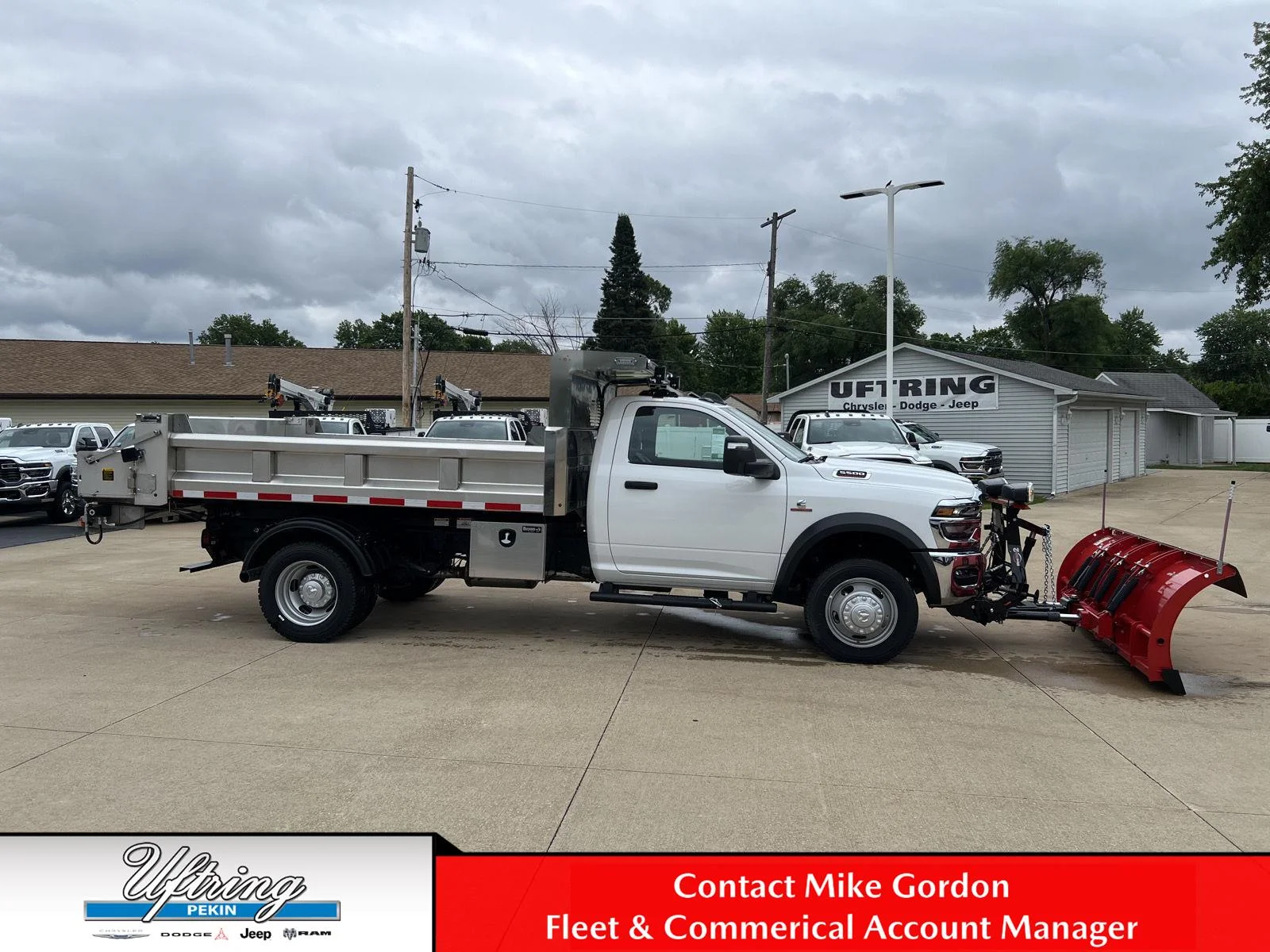 New 2026 Bright White Clearcoat Ram Tradesman image 1