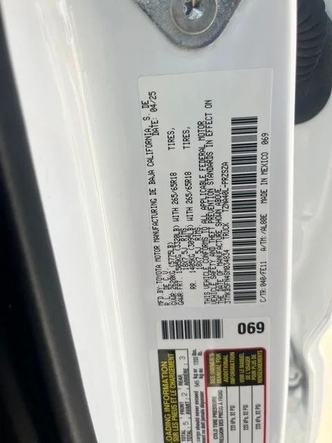 Used 2025 White Toyota TRD Sport image 11