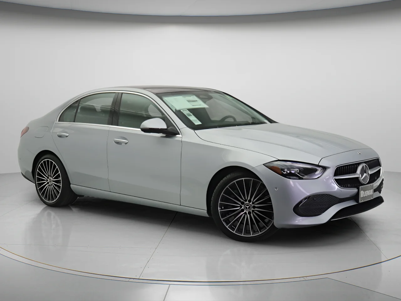 New 2026 Cirrus Silver Metallic Mercedes-Benz C 300 image 1