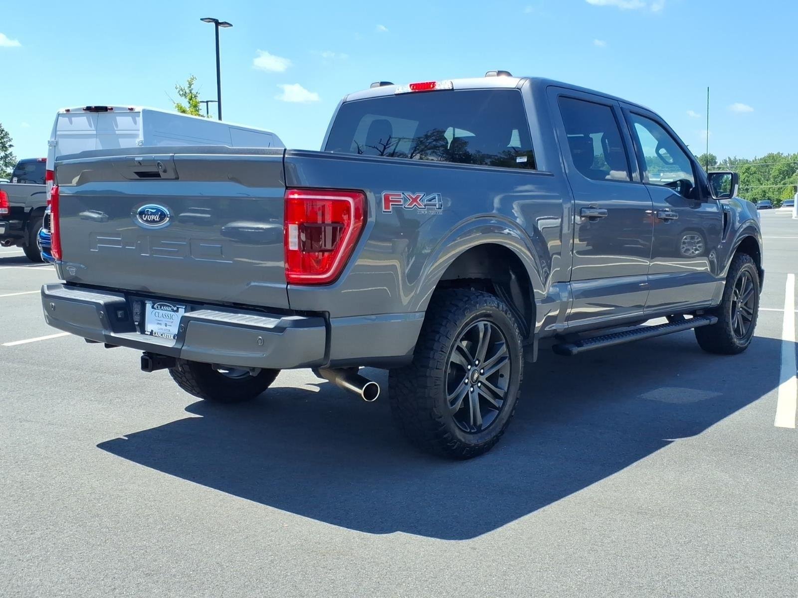 Used 2022 Carbonized Gray Metallic Ford XLT image 2