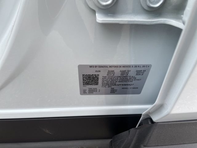 New 2026 Frostline White Pearl Honda EX image 26