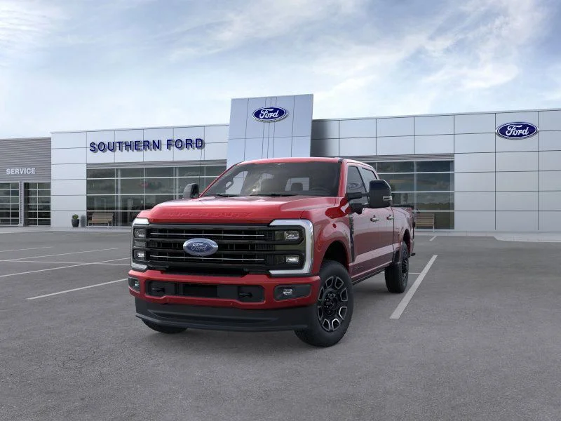 New 2026 Ruby Red Metallic Tinted Clearcoat Ford Platinum image 2