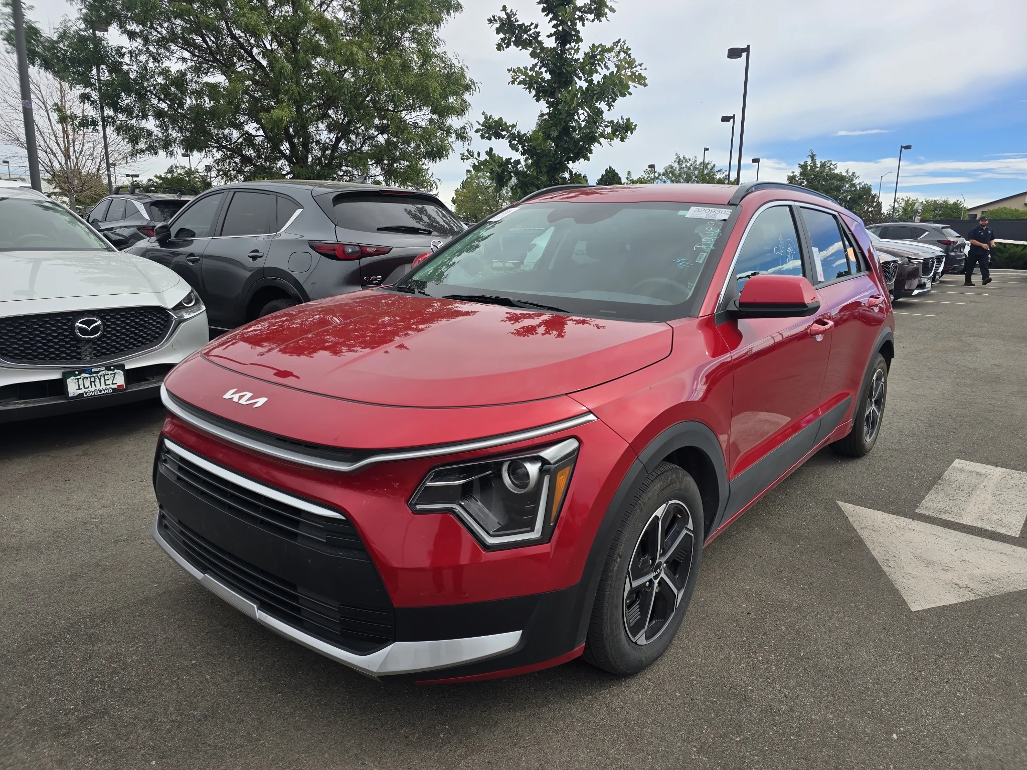 Used 2025 Runway Red Kia LX image 12