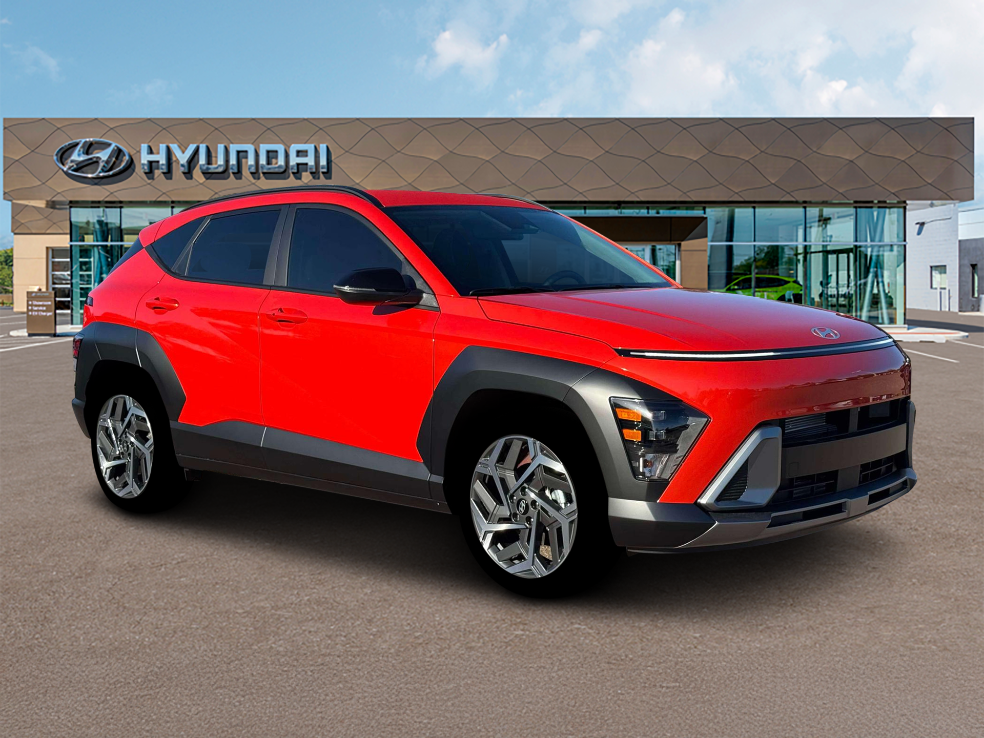 New 2026 Orange Hyundai SEL Premium FWD image 10