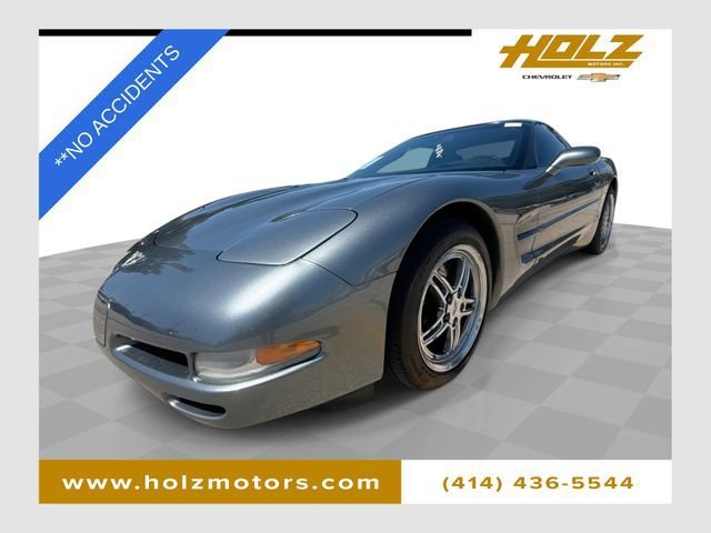 Used 2003 Medium Spiral Gray Metallic Chevrolet 2dr Cpe image 1