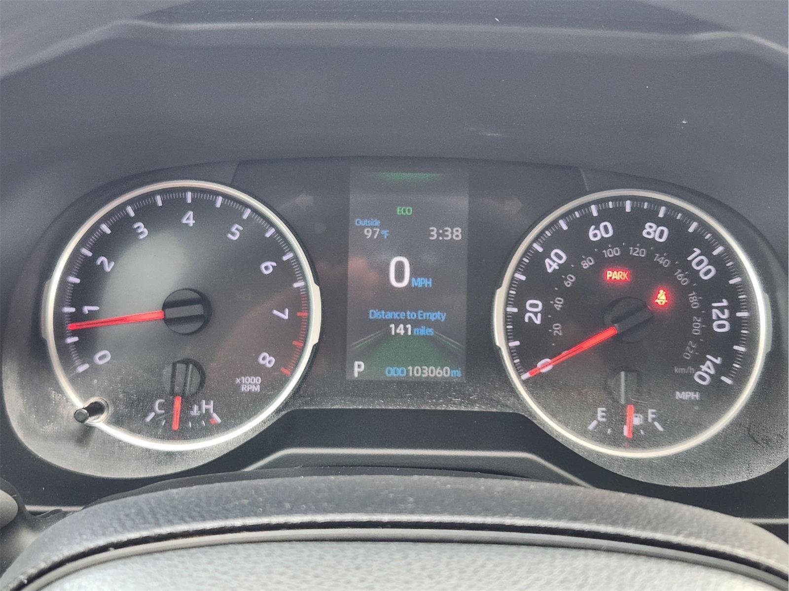 Used 2021 Magnetic Gray Metallic Toyota XLE image 15