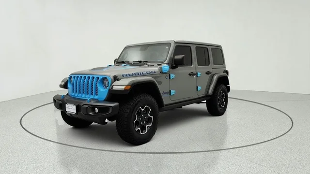 2022 Jeep Wrangler 4xe Unlimited Rubicon 4x4 w/ Hardtop, Adv. Safety & Cold Weather Pkg