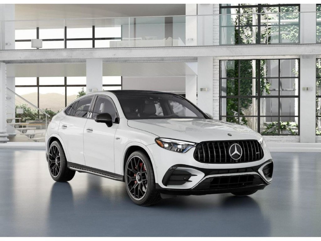 New 2027 MANUFAKTUR Moonlight White Metallic Mercedes-Benz AMG® GLC 53 4MATIC+ Coupe image 52