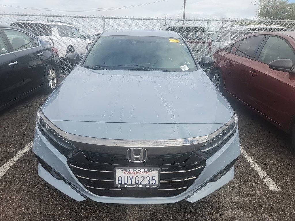 Used 2021 Gray Honda Sport image 2