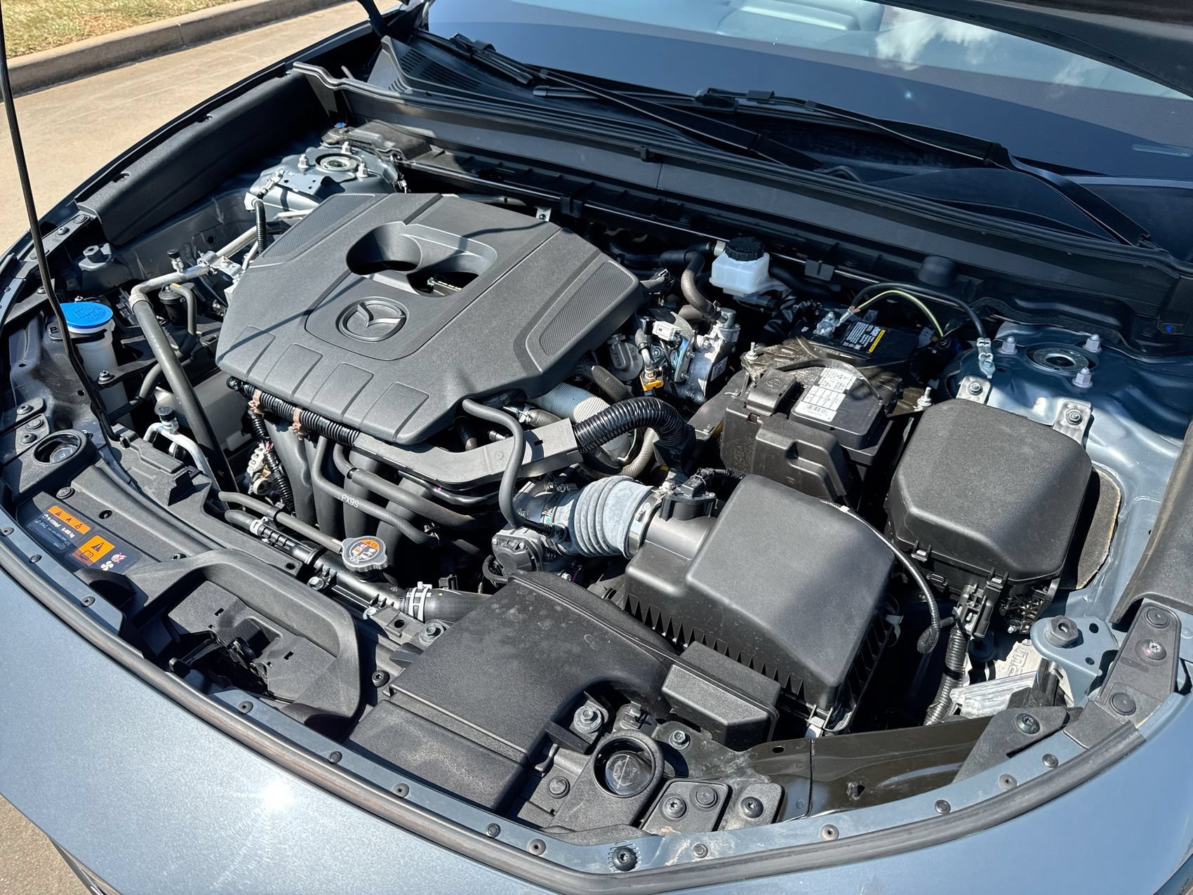 Used 2023 Polymetal Gray Metallic Mazda 2.5 S Carbon Edition image 25