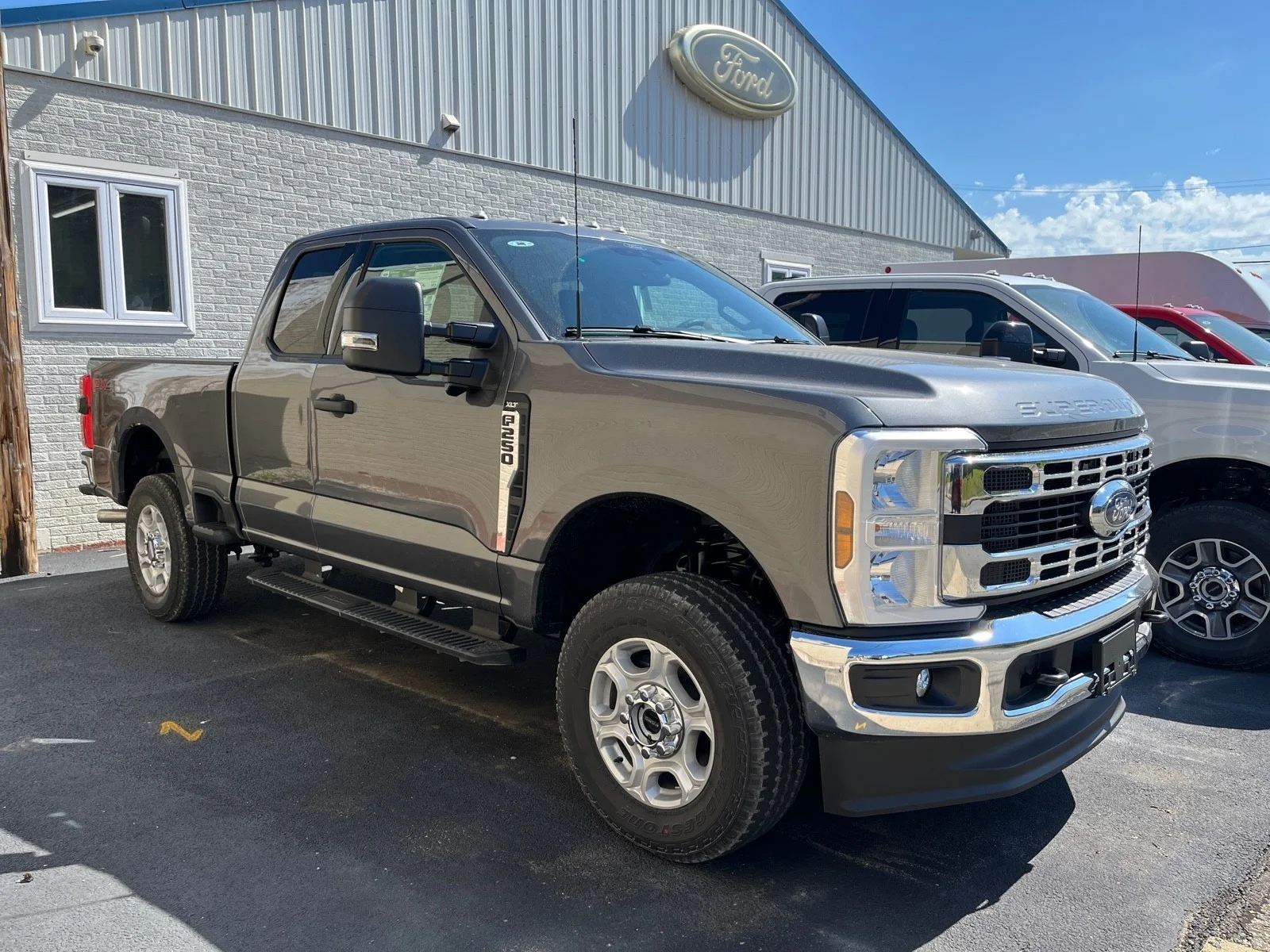 New 2026 Carbonized Gray Metallic Ford F-250® XLT image 2