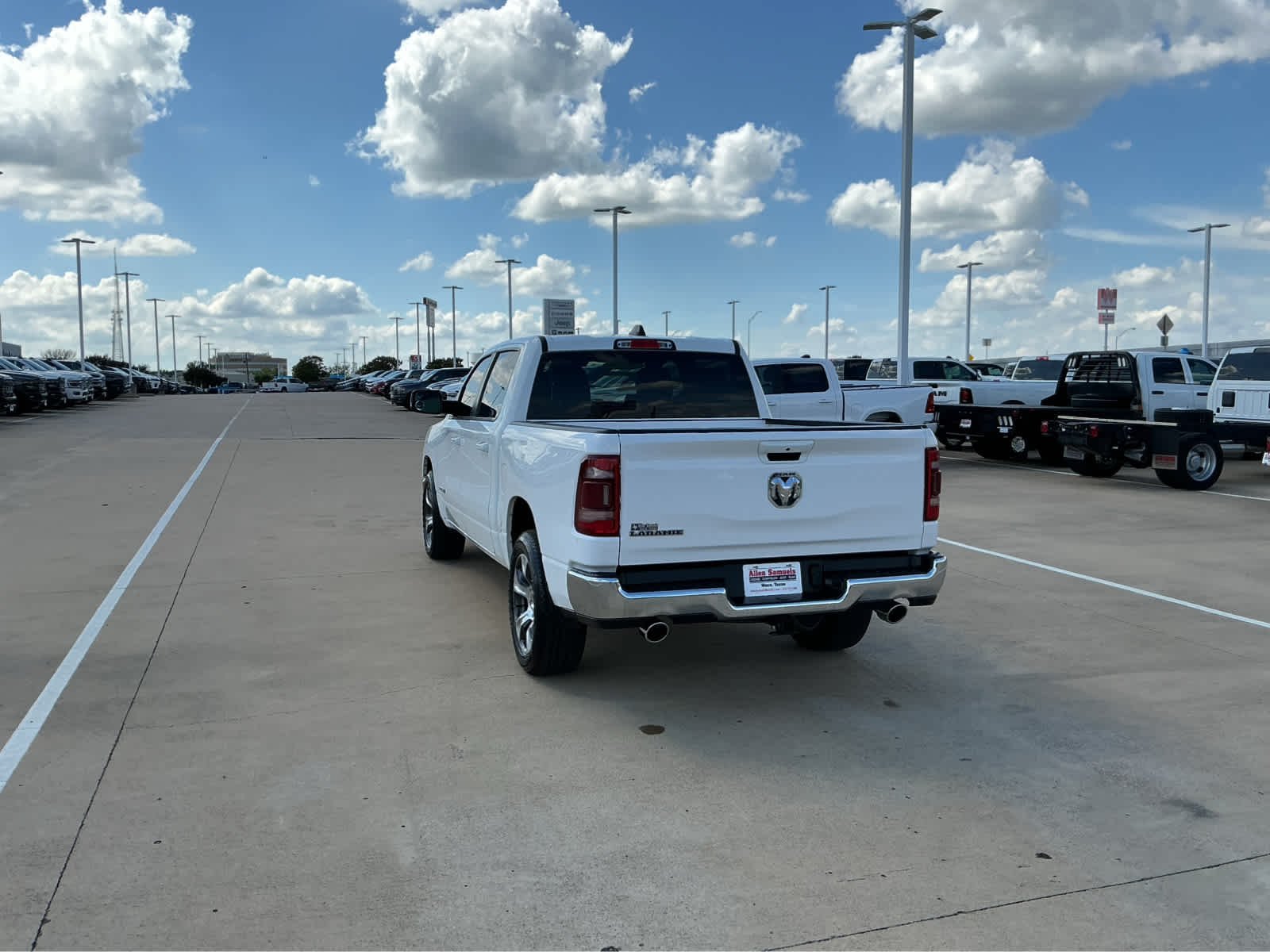 Used 2024 Bright White Clearcoat Ram Laramie image 11