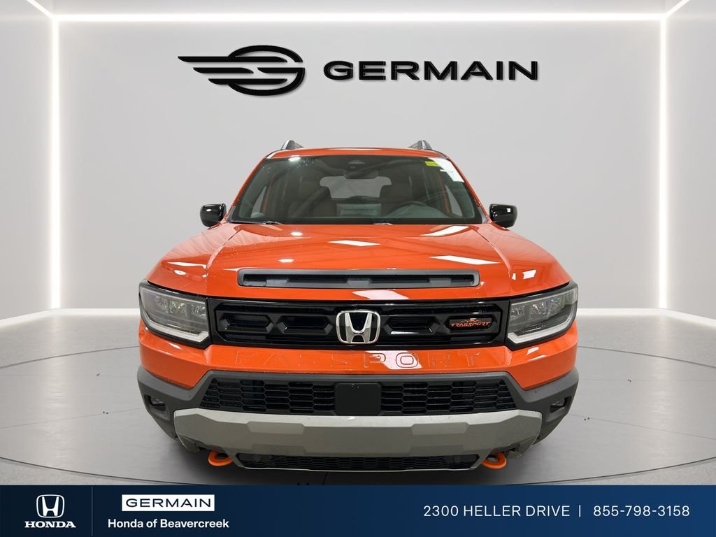 New 2026 Sunset Orange Honda TrailSport Elite image 2
