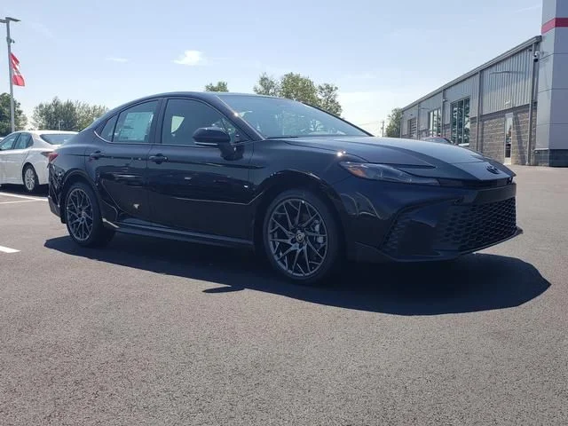 New 2026 Midnight Black Metallic Toyota SE image 3